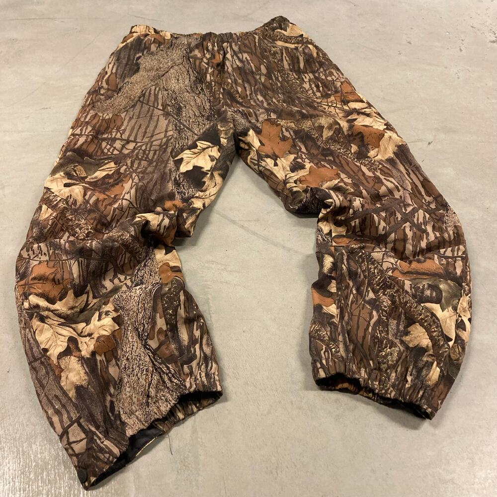 Baggy Y2K realtree camo browning hunting pants 35x30